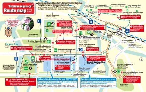 Mapa klon pętli Hiroszima